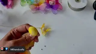 How to make Nylon stocking Bumblebee
