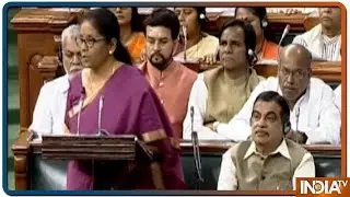 Finance Minister Nirmala Sitharaman Presents Budget 2019-20 in Lok Sabha