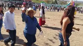 Cabalgata de Tequicuilco y se llegó el momento del Ensable de Bandas.