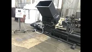 Ukrainian Screw compactor Ecopolymer KDM-320 for EPS fish boxes