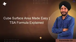 Cube Surface Area Made Easy | TSA Formula Explained