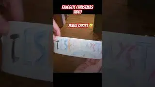 &ldquo;jesescrayst&rdquo; 😅 #marrychristmas #fypシ゚ #jesuschrist #crafts #holiday #kids #funny