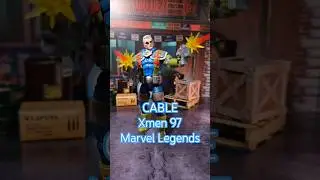 Cable - Xmen 97, revisi&oacute;n de la figura de acci&oacute;n de Marvel Legends 🔥📸
