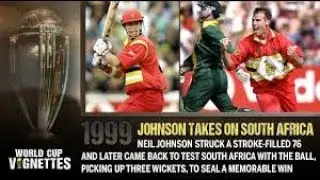 Rare Neil Johnson Video allround performance/ CWC 1999 vs SA