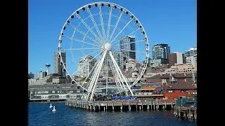 [4K] Seattle Downtown Pier, Seattle, Washington, USA