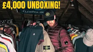 РАСПАКОВКА ЗА 4000 ФУНТОВ СТЕРЛИНГОВ!! STONE ISLAND, CP COMPANY И MONCLER
