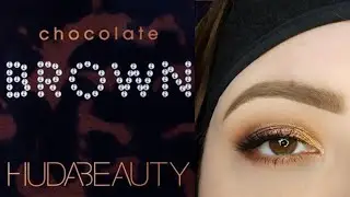 Tuto Makeup Huda Beauty Chocolate Palette