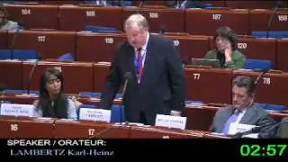 Karl-Heinz Lambertz - Ministry President, German Community Government  Belgium