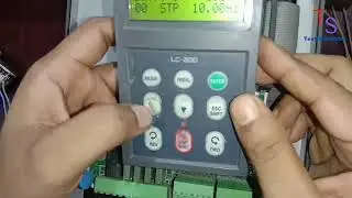 Ls IP5A VFD  3wire operation & parameter set | Digital push