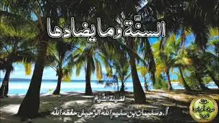 🌱 السنّة وما يضادها/فضيلة الشّيخ أ.د سليمان بن سليم اللّه الرّحيلي حفظه اللّه
