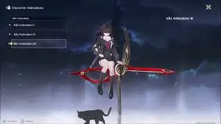 Chisa Character Animation Wuthering Waves #ps5 #gameplay #gaming