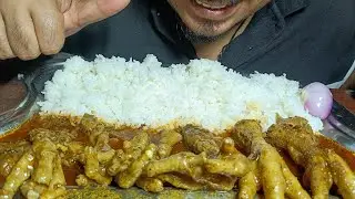 Tasty Chicken Feed 😋 | Rice With Extra Gravy | Eating show | Mukbang 