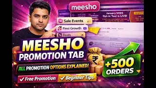 Meesho Promotion Tab Full Guide 2025 | Zero Ads Me Orders Kaise Badhaye