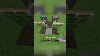 Aprende este incre&iacute;ble mecanismo de redstone #minecraft #minecraftbuilding #tutorial #redstone