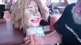 Ventriloquist Central Collection Video Series - Folk Art Ventriloquist Figure