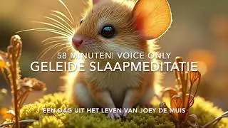58 minuten | Geleide slaapmeditatie | Een dag in het leven van Joey de muis