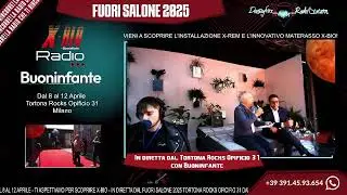 Milan Week Design 2025 - DeejayFox Radio & X-BIO by GRUPPO BUONINFANTE