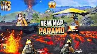 New Map PARAMO Gameplay 4.3 Update BGMI/PUBGM | Game For Peace New Update Volcano Map First Look !