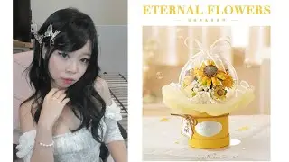 diy flower lamp build + chatting (EN/VN/JP)
