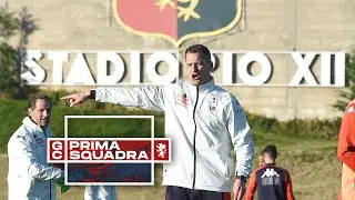 L'allenamento del Genoa di Blessin
