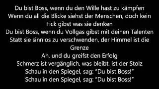 Kollegah du bist  Boss lyrics