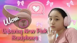 UNBOXING *NEW PINK BLUETOOTH HEADPHONES*