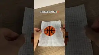 Pixel art ideas #pixel #pixelart #pixelarttutorial #pixelartideas #art #basketball #sport #fiba
