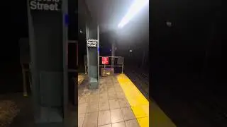 NYC subway A Manhattan & The Bronx bound 4 train approaching Nevins Street
