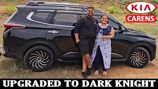 KIA CARENS BLACK MODIFIED | BASE MODEL UPGRADED TO 