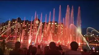 Epic Universe nighttime show 