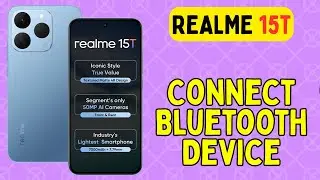 Подключение устройства по Bluetooth к Realme 15T || Как настроить параметры подключения по Bluetooth
