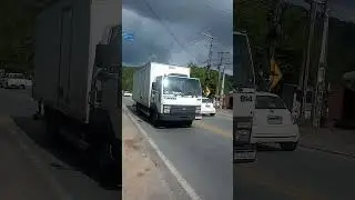 caminh&atilde;o ba&uacute; toco Branco Ford cargo 814 #caminh&atilde;o #flogueirosdeplant&atilde;o