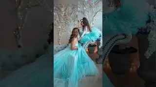 Mother daughter matching outfit #shorts #viral #samedress #dresscombo#youtube #weddingdress  #dress
