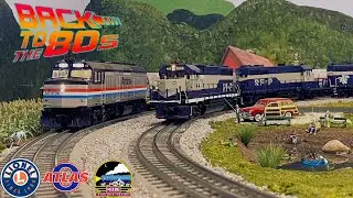 Back to the 80s, With My O Gauge Trains!