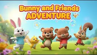 Bunny and the Magic Bubbles 🫧 | Cute 3D Kids Cartoon Story | Magical Adventure for Children