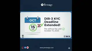 DIR-3 KYC Filing Deadline is Now October 15, 2025