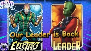 Leader Electro Buff | Marvel Snap Deck Highlight