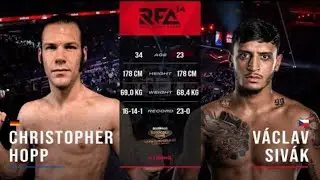 VAŠEK SIVÁK vs CHRISTOPHER HOPP | FULL HD RFA | Celý Zápas