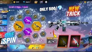 Scar X Mag7 Ring Event Spin Trick 🤯💥 |  Free Fire New Event | Ff New Event  Today | Ff New Event