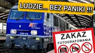O ZAKAZIE FOTOGRAFOWANIA I POCIĄGI W KATOWICACH
