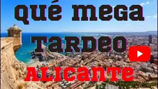 Tardeo en Alicante, en autocaravana, furgo camper, van life