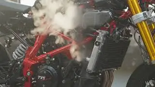 The Beast is Heating Up🔥 | TVS Apache RR 310 | That Exhaust Heat😱 | BikeEngine on Fire 🔥🌡️