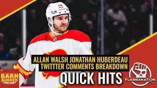 Barn Burner Quick Hits: Allan Walsh Comments on Jonathan Huberdeau