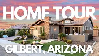 HOME TOUR - Upgraded Home for Sale in Gilbert, Arizona With A Pool & Spa