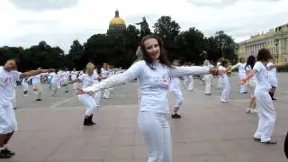 29/08/2010 Flash Mob MICHAEL JACKSON  2 Saint-Petersburg Russia