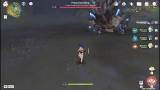 R1 Engulfing Lighting C6 Xiangling Showcase without foodbuffs (build included)