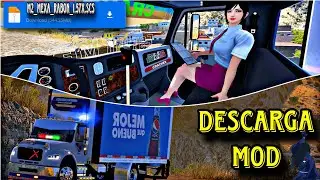 DESCARGA MOD FREIGHTLINER M2🍁💃🏼FULL TUNING MEXA RABON  CON NOVIA ANIMADA | ats mods 1.57 | madara 57