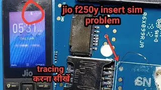jio phone f250y insert sim solution||jio phone f250y sim jumper