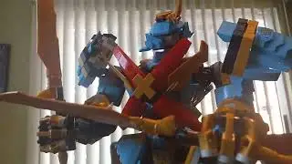 Nya Samurai X Mech (short stop motion)