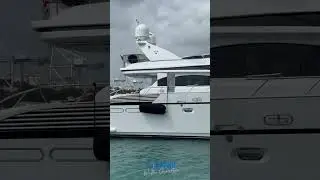 Monstrous Moorings 🛥️😍~ Gigantic 105ft Leopard #yachtingwithchristos